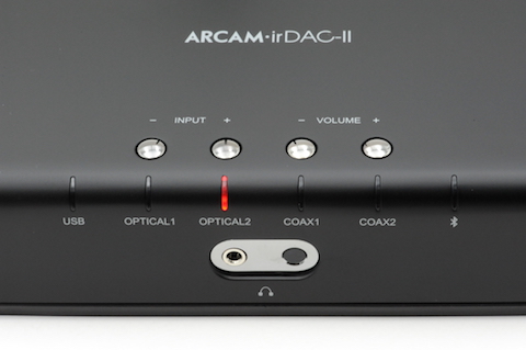 Arcam irDAC II fernbedienbarer USB-D/A-Wandler mit Kopfhörerverstärker und Bluetooth atpX 24Bit/384kHz DSD 